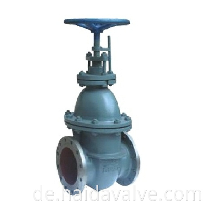 Cast steel sealing gate valve